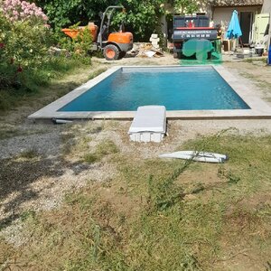 Création de piscine 10m x 3.50m 10